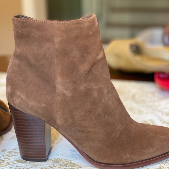 Sam Edelman brown suede boots - Picture 2 of 5